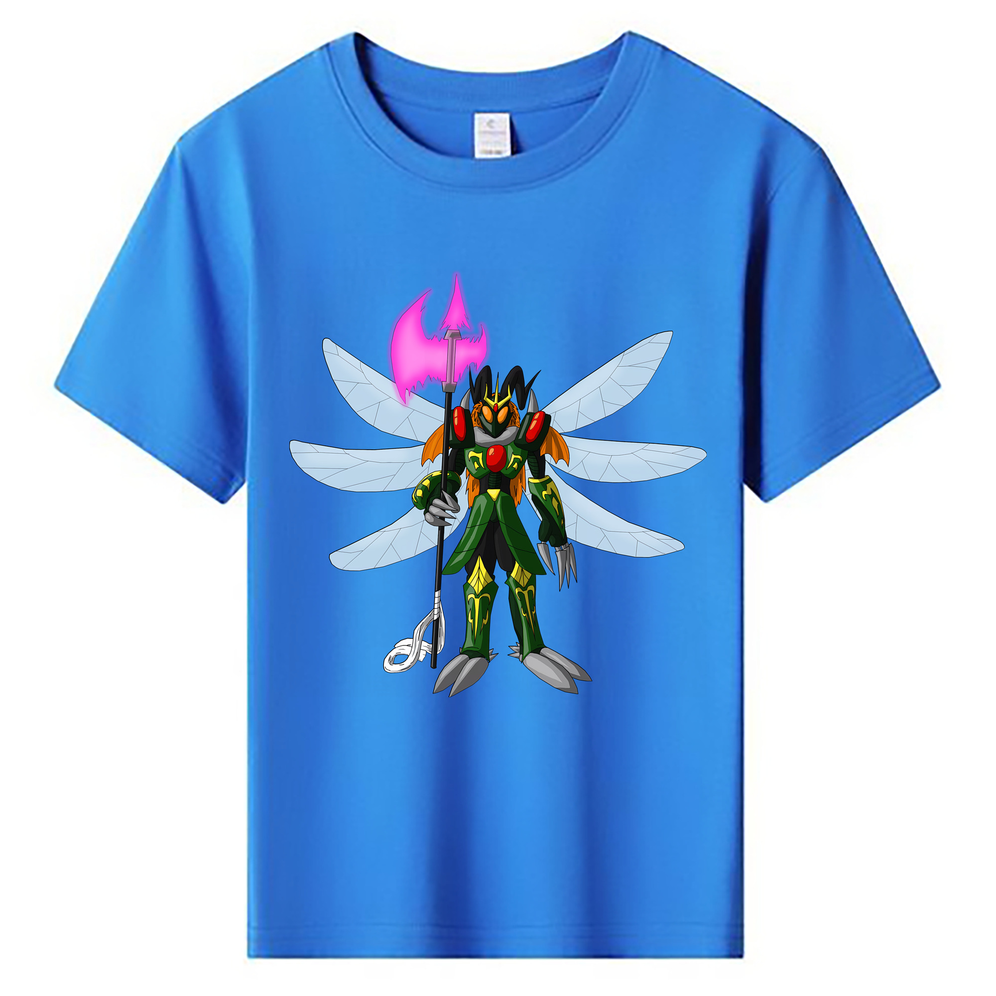 （画像用） Digimon デジタルモンスター/デジモン 綿100％キッズTシャツ（フロントプリント）